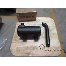 Глушитель двигателя Yuchai YC6108/YC6B125 