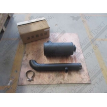 Глушитель двигателя Deutz TD226B-6/WP6G125E22 (WP6, WP6G)