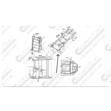 Фонарь задний SDLG LG918
